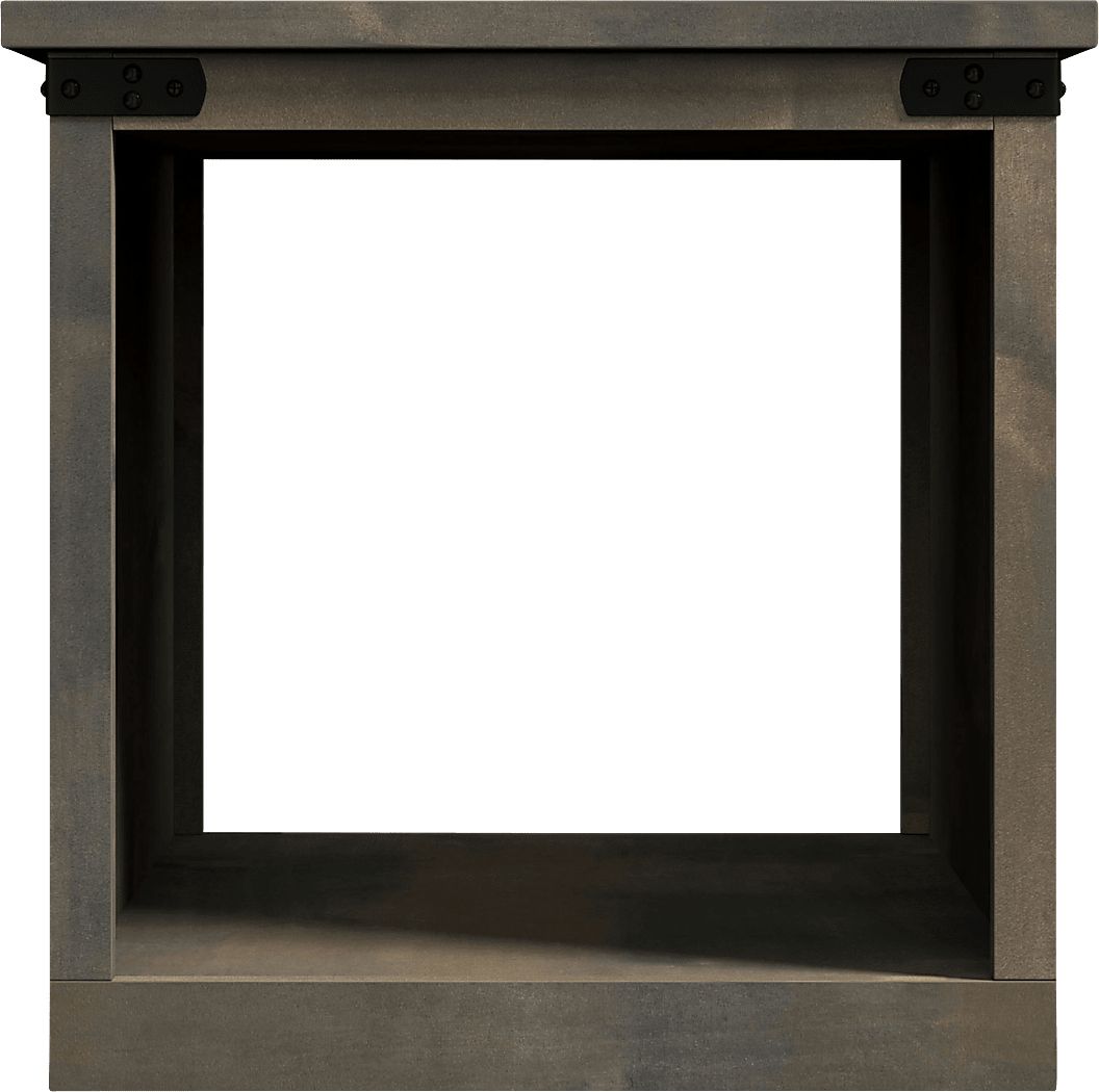 Wapegue Dark Brown End Table