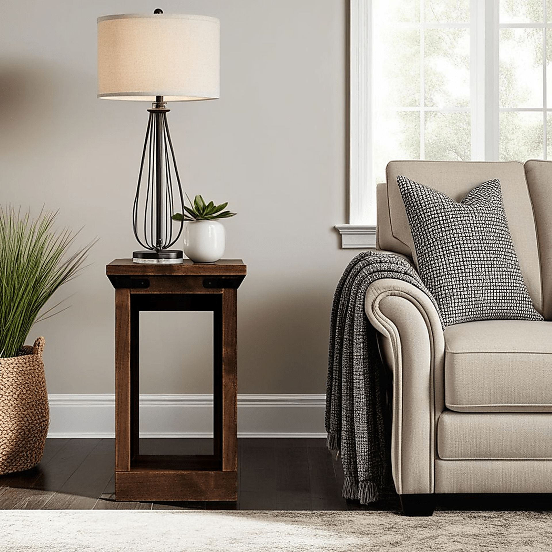Wapegue Brown Nightstand - Image 2