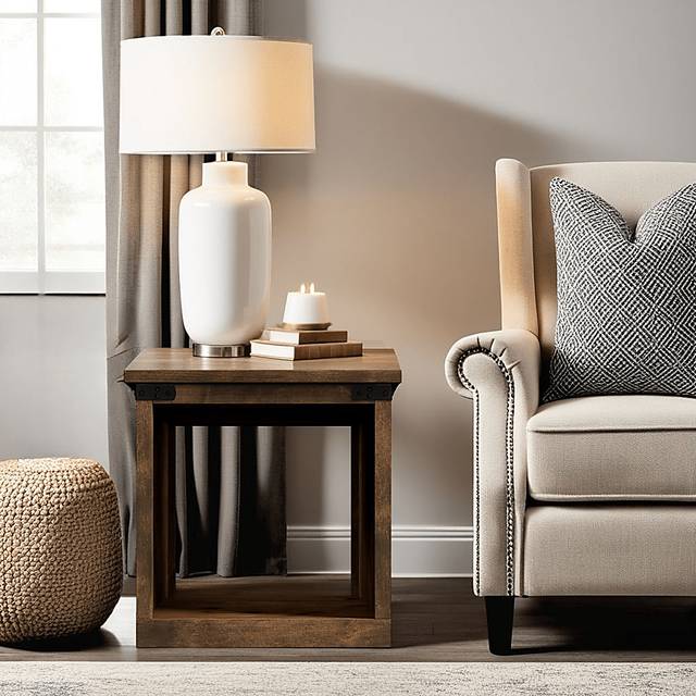 Wapegue Brown End Table - Thumbnail - Image 10