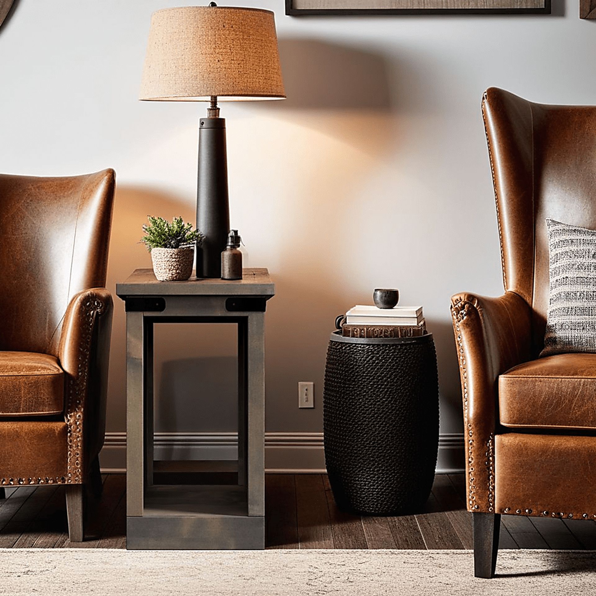 Wapegue Dark Brown Nightstand - Image 9