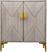 Wapello Gray Accent Cabinet