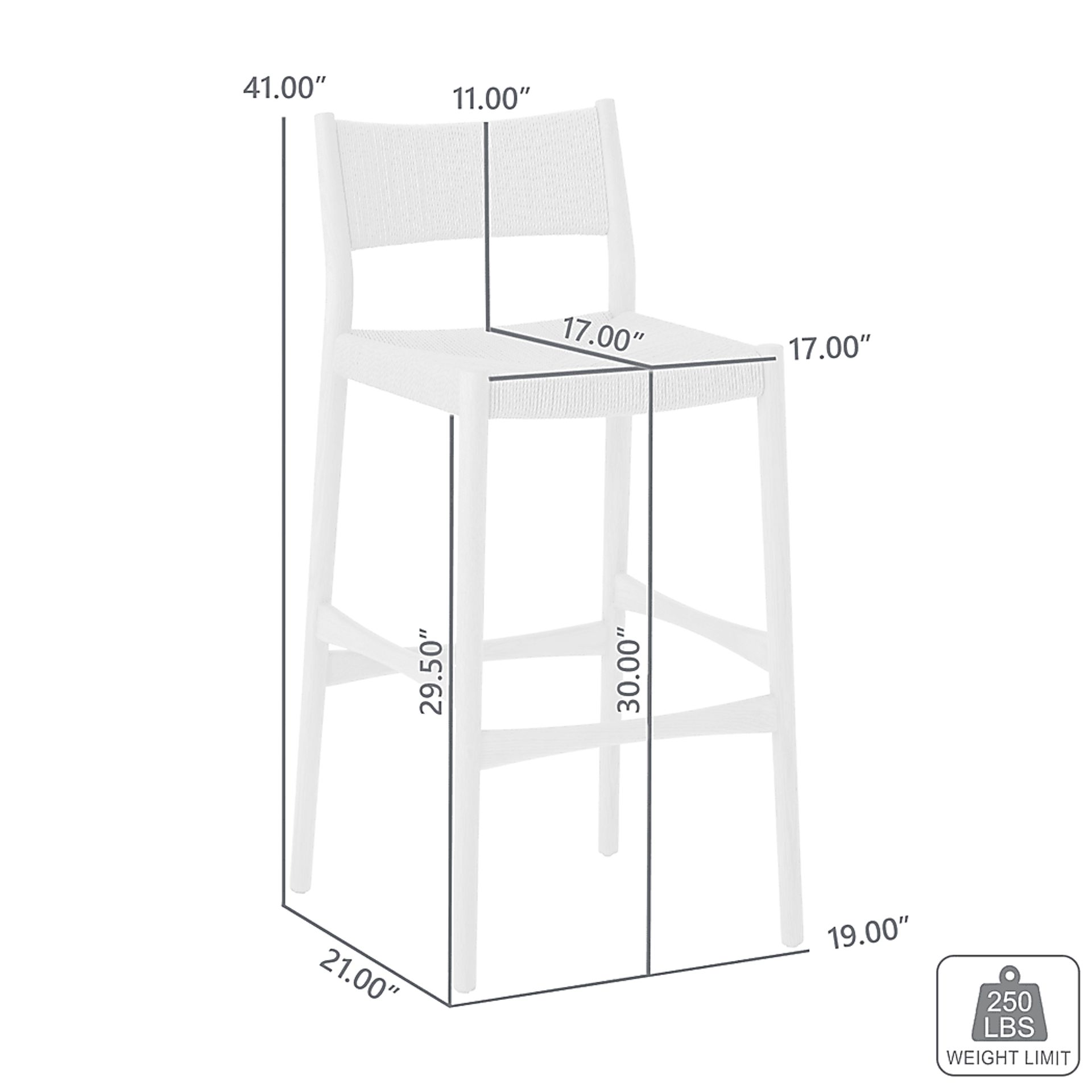 Wapemar Black Barstool - Image 14