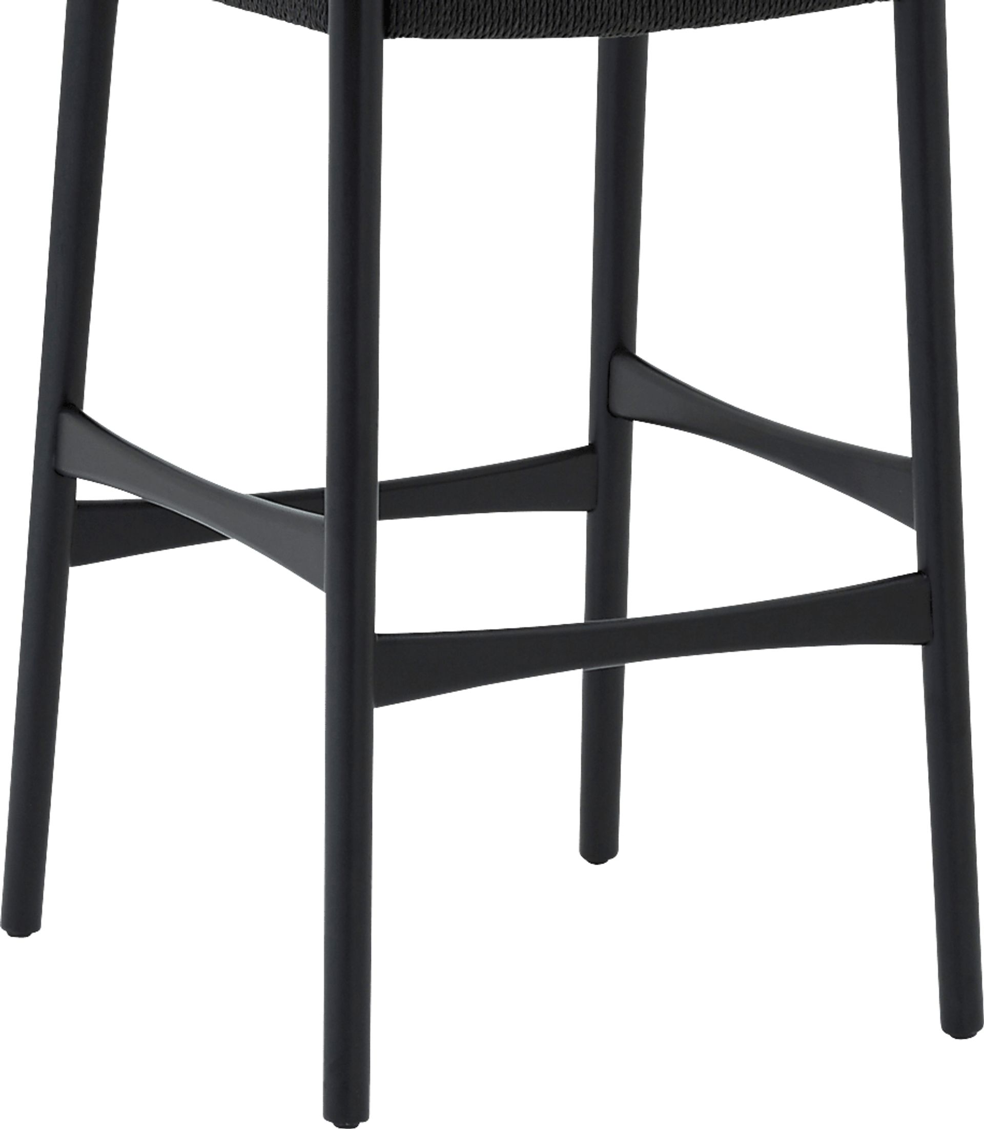 Wapemar Black Barstool - Image 8