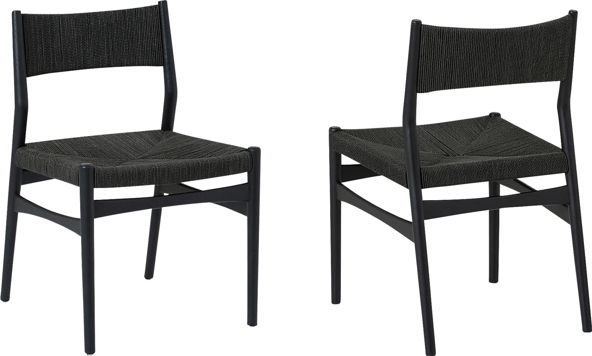 Wapemar Black Side Chair, Set of 2 - Image 1
