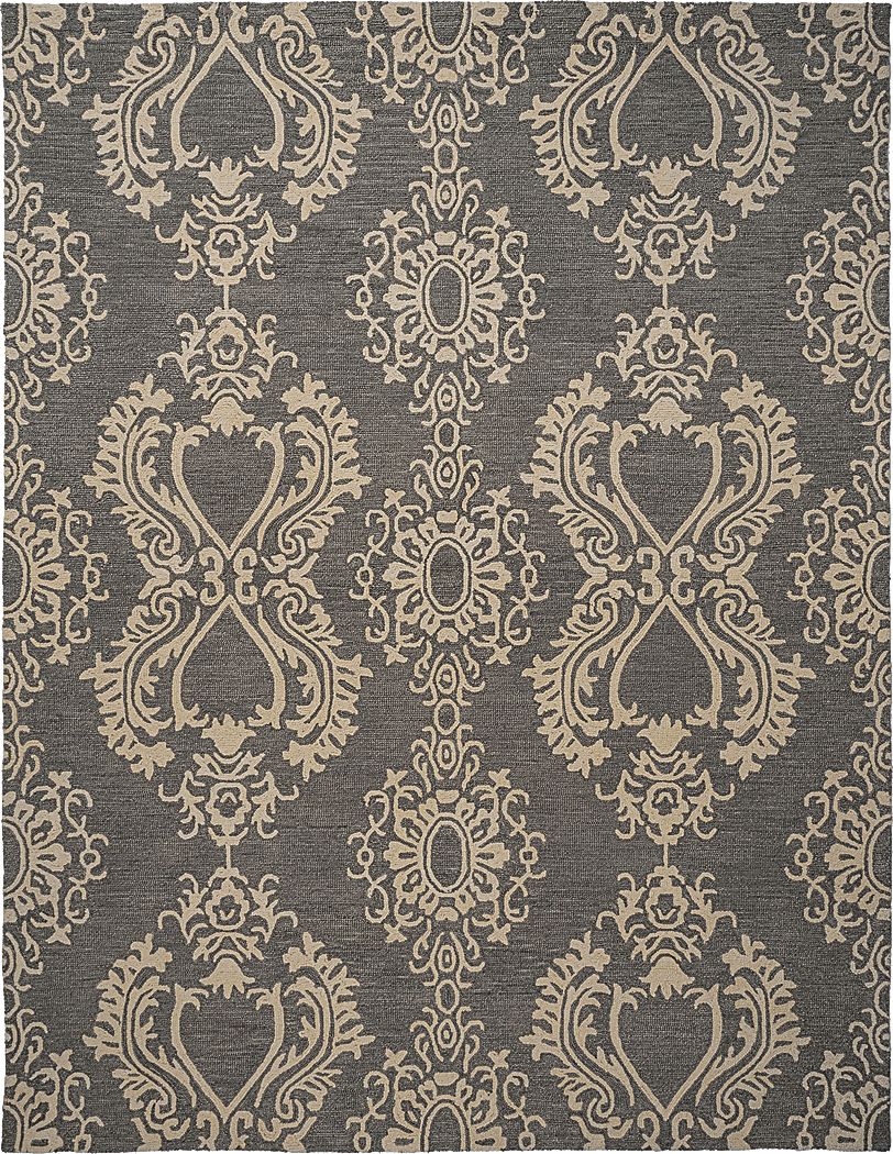 Wapery Gray/Silver 5' x 8' Rug