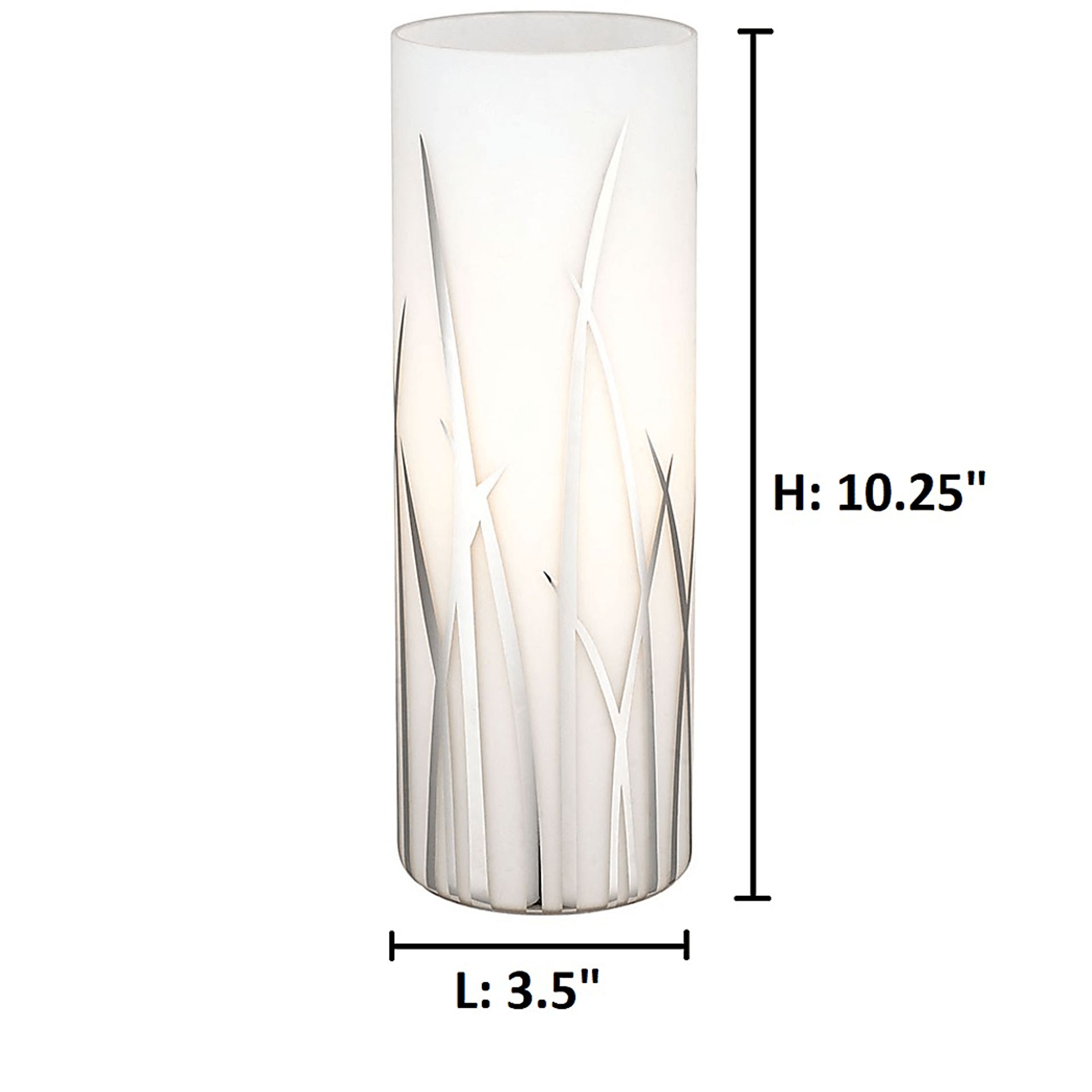 Wappo Circle White Lamp - Image 3