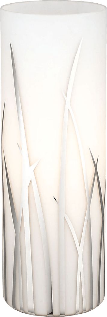 Wappo Circle White Lamp