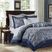 Wapsi Navy 12 Pc King Comforter Set