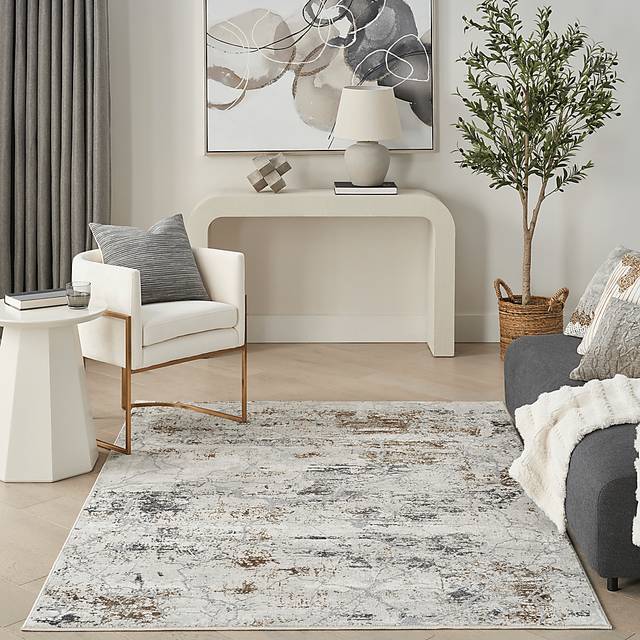 Warbell Gray/Multi 9' x 12' Rug - Thumbnail - Image 2