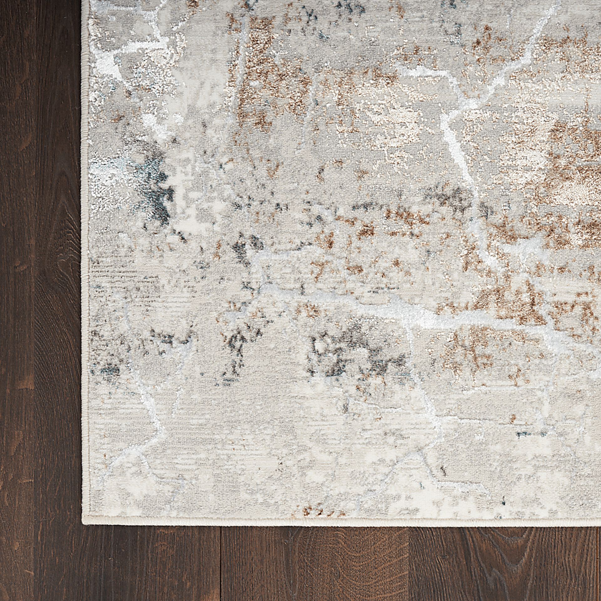 Warbell Gray/Multi 9' x 12' Rug - Image 5
