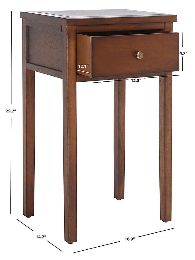 Wardlaw Brown Nightstand - Thumbnail - Image 14
