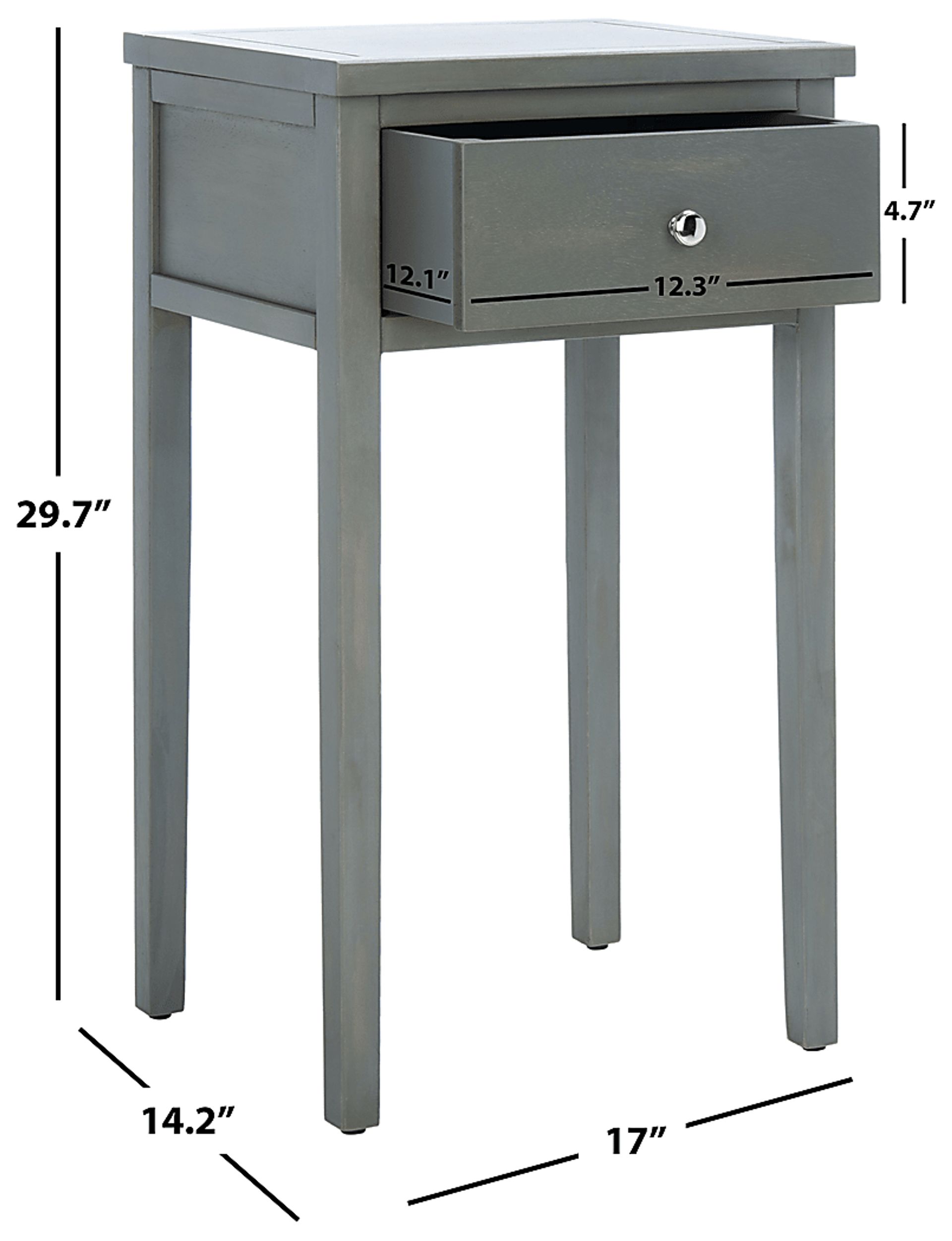 Wardlaw Gray Nightstand - Image 14