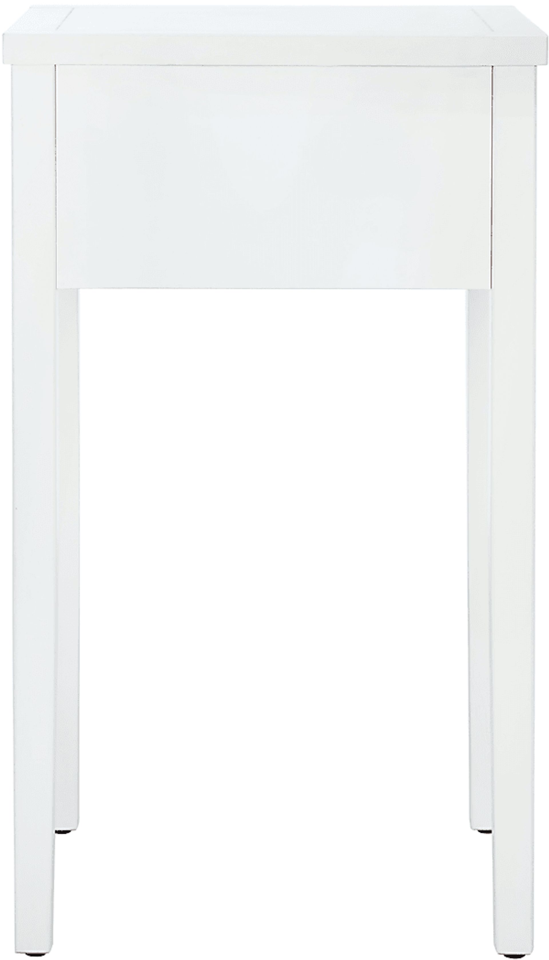 Wardlaw White Nightstand - Image 3