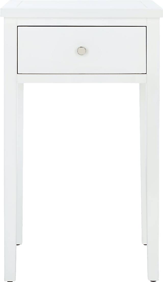 Wardlaw White Nightstand - Thumbnail - Image 1