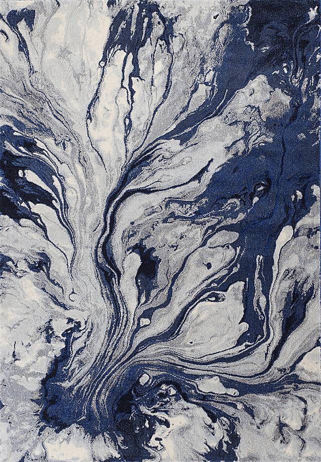 Wardosa Blue 6'7 x 9'6 Rug - Thumbnail - Image 1