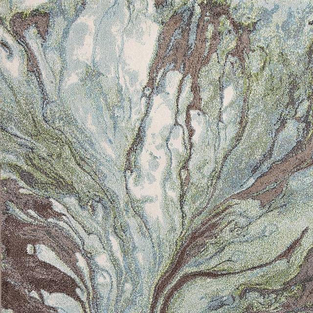 Wardosa Green 5'3 x 7'7 Rug - Thumbnail - Image 3
