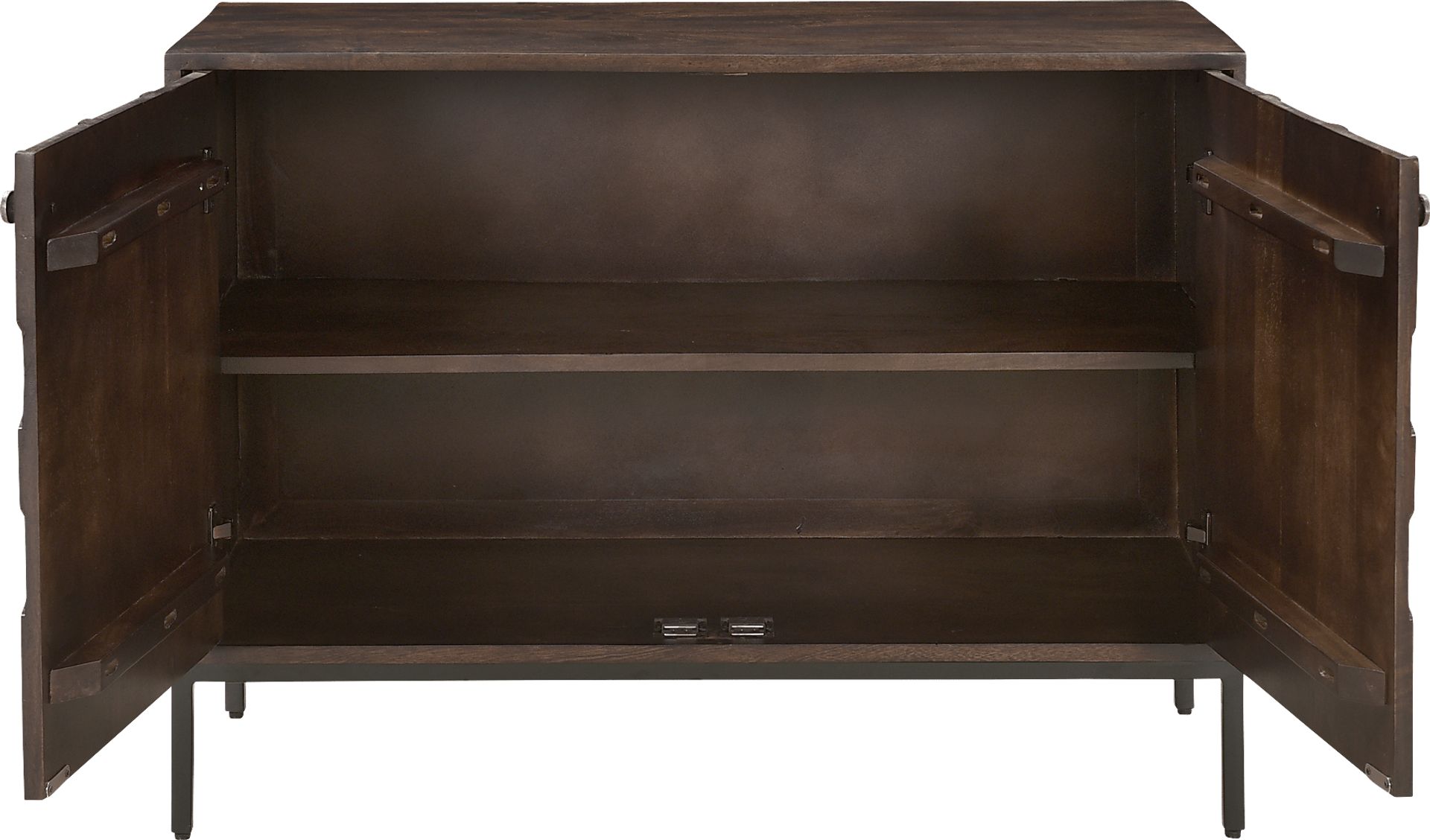 Wardour Brown Accent Cabinet - Image 3