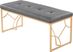 Wardroup I Dark Gray Bench