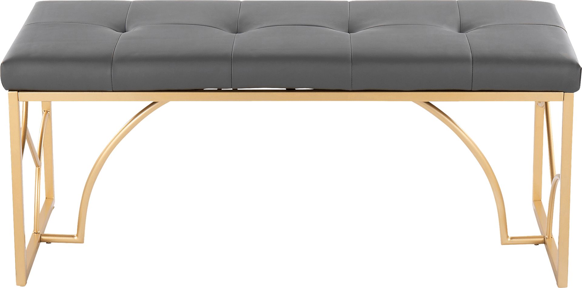 Wardroup I Dark Gray Bench - Image 4