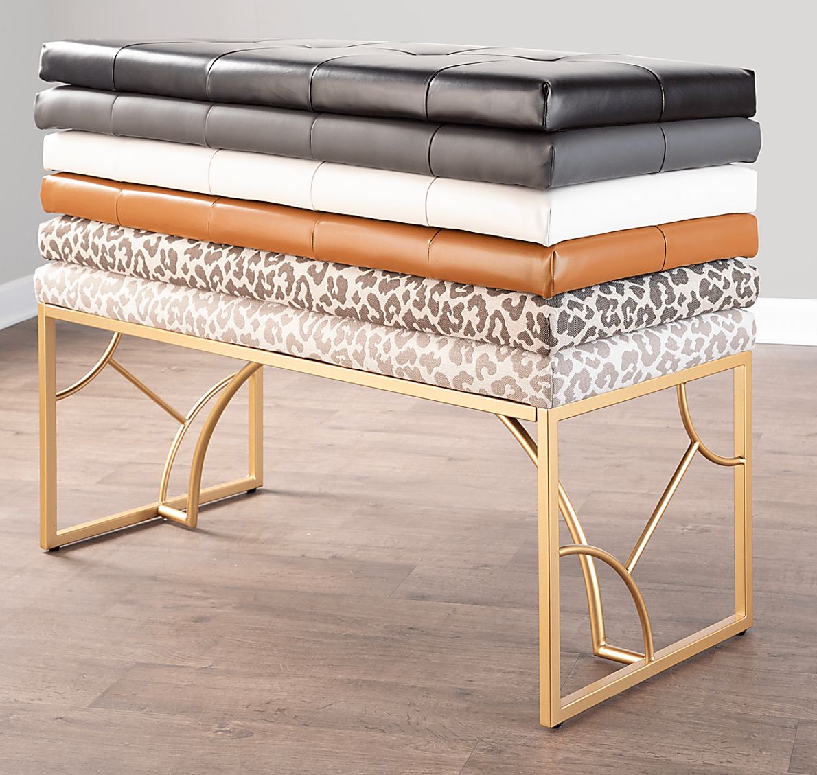 Wardroup I Dark Gray Bench