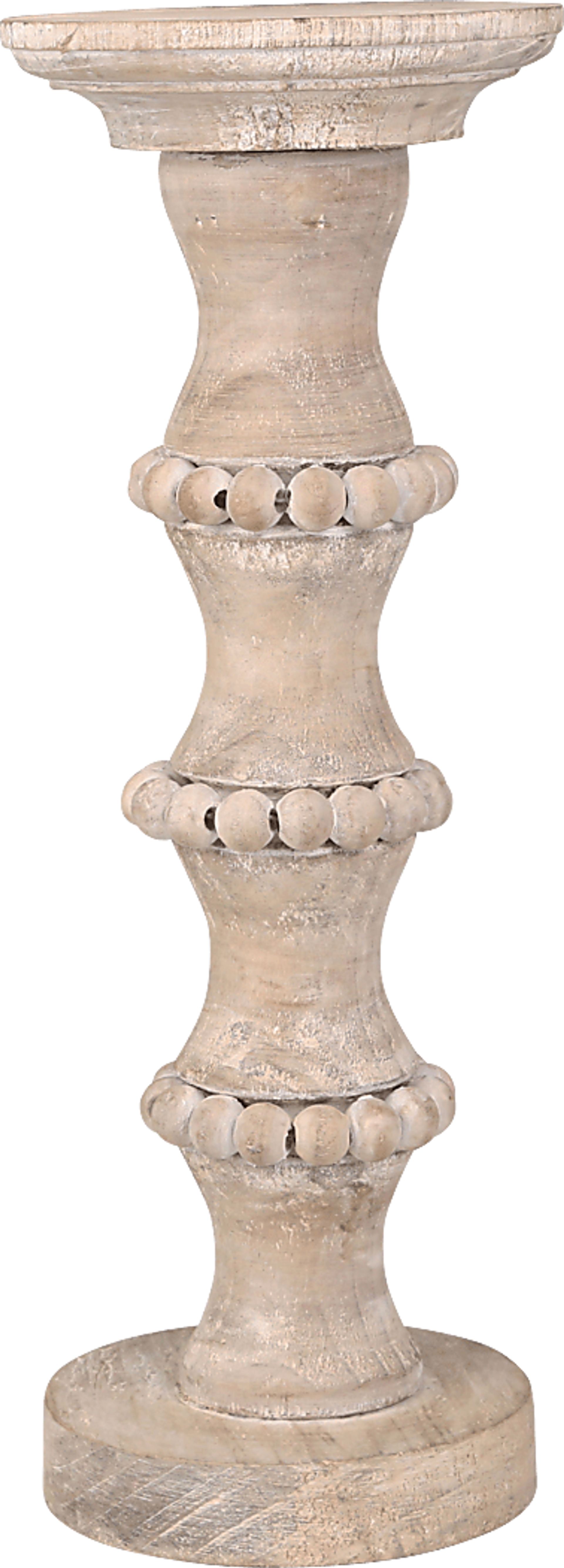 Wareingwood Beige Tall Candle Holder - Image 1