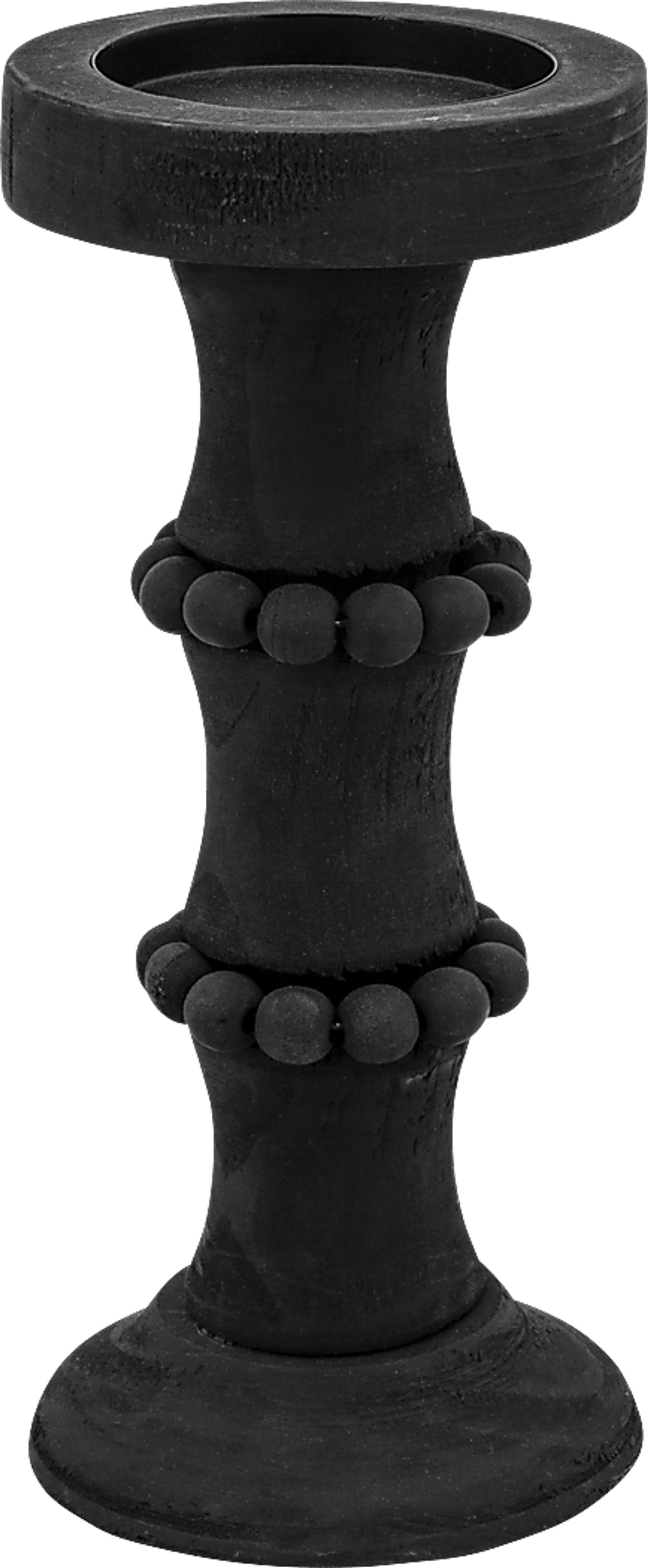 Wareingwood Black Short Candle Holder - Image 1