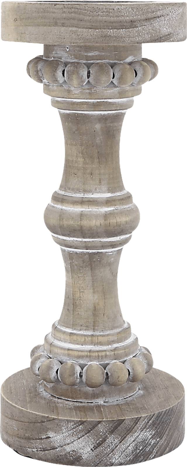 Wareingwood Ivory Short Candle Holder - Thumbnail - Image 1