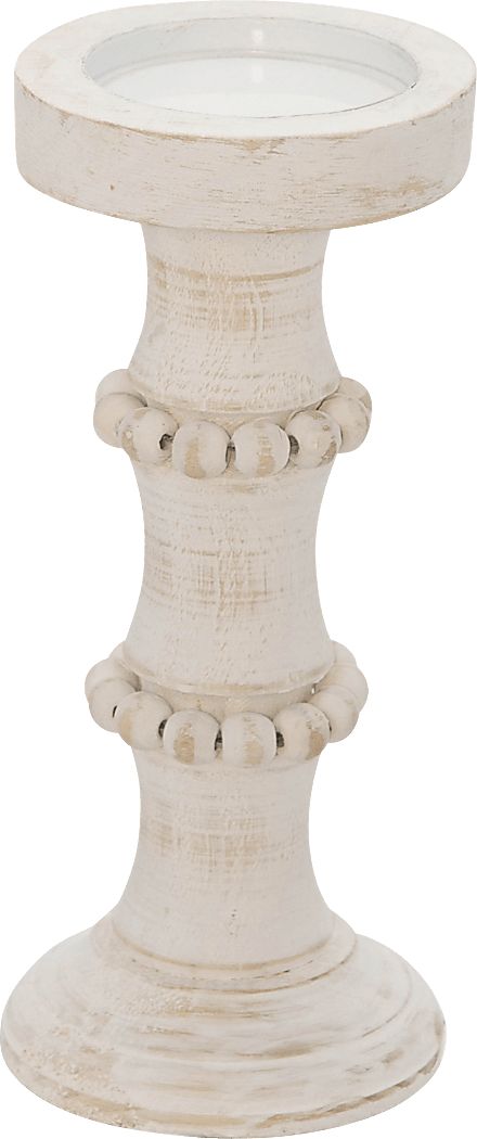 Wareingwood White Short Candle Holder