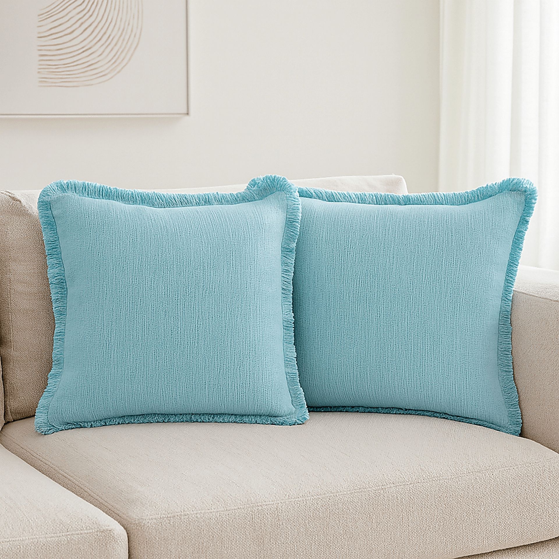 Wareshall Blue Pillow, Set of 2 - Image 2