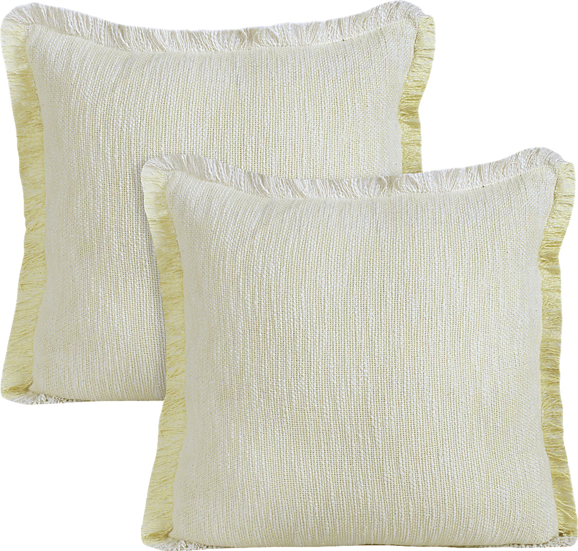 Wareshall Yellow Pillow, Set of 2 - Image 1