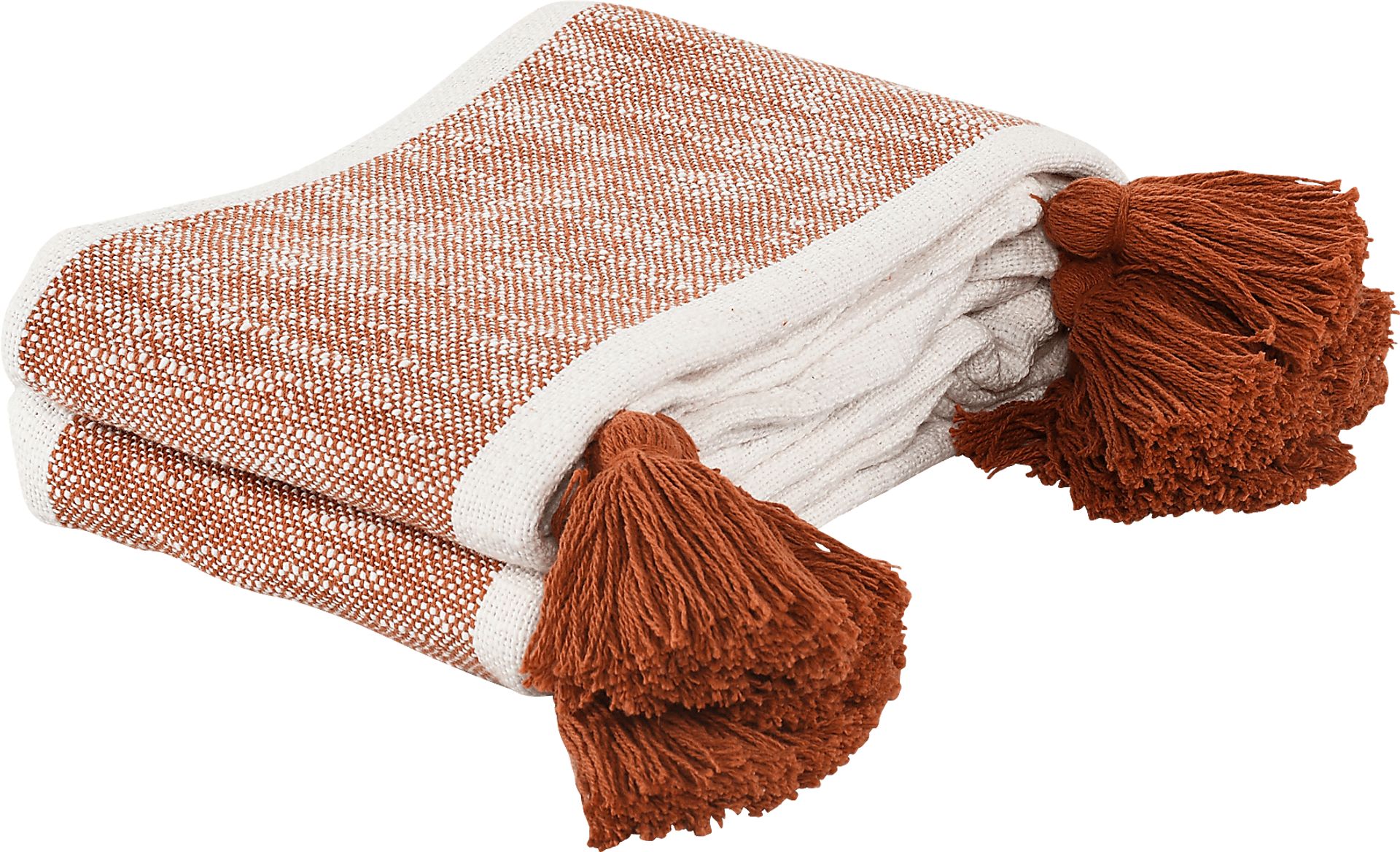 Wargol Orange Throw Blanket - Image 3