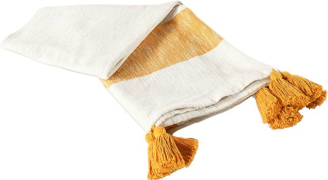 Wargol Yellow Throw Blanket - Thumbnail - Image 4