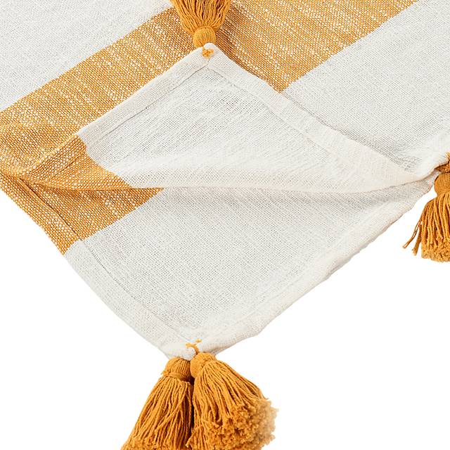 Wargol Yellow Throw Blanket - Thumbnail - Image 5