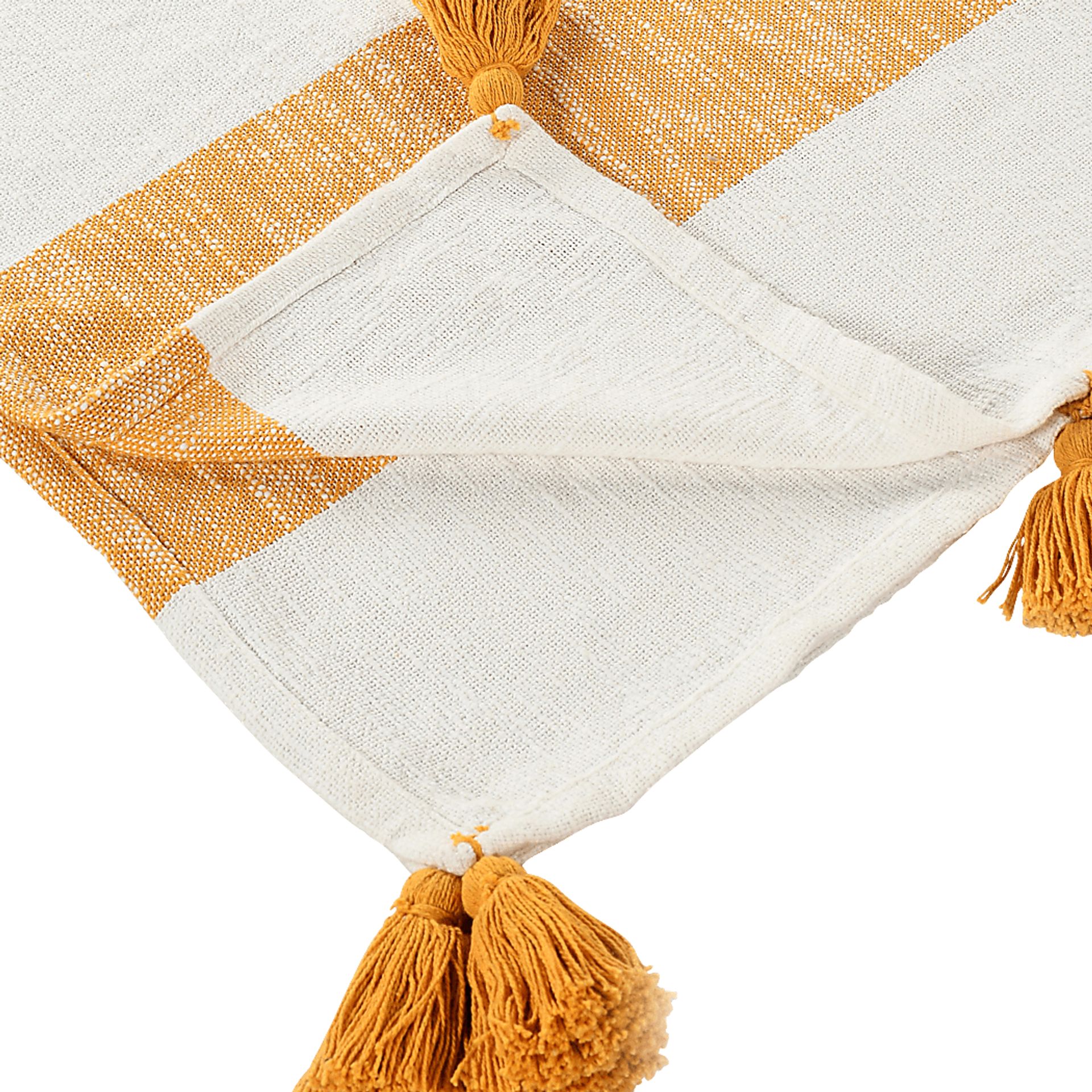 Wargol Yellow Throw Blanket - Image 5