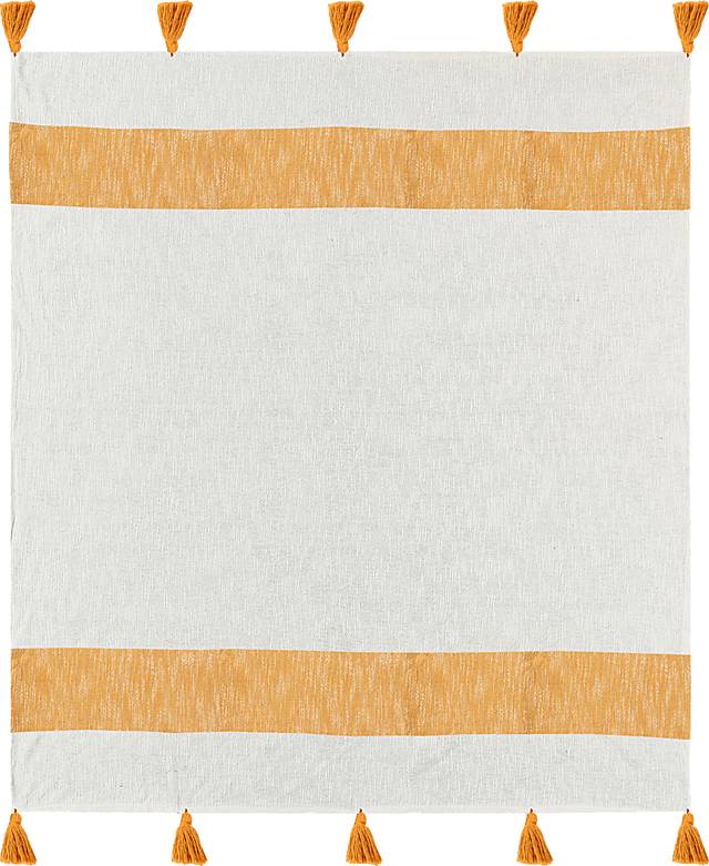 Wargol Yellow Throw Blanket - Thumbnail - Image 1