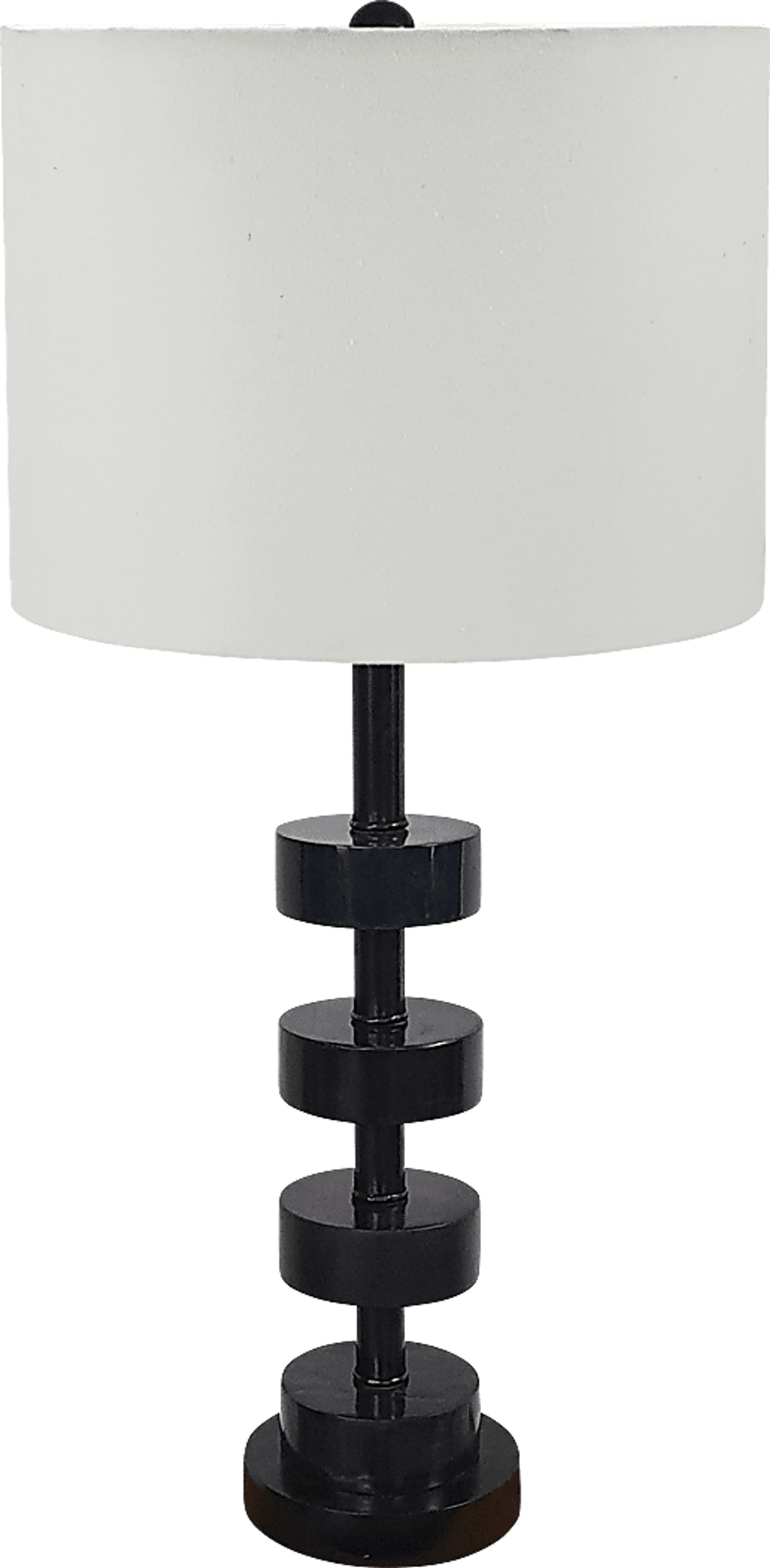 Warick Sea Black Lamp - Image 1