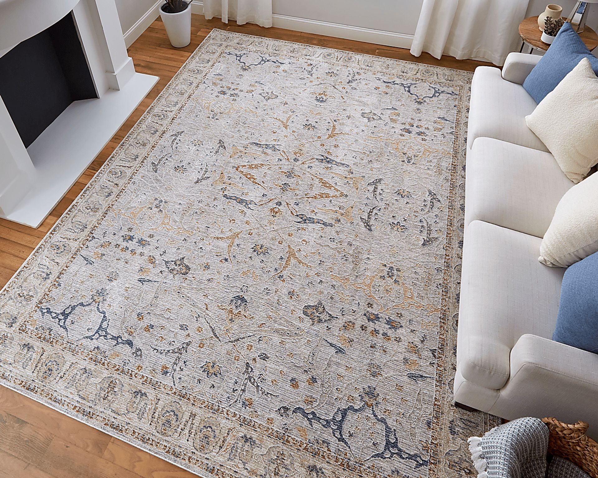 Warissa Taupe 5' x 7'6 Rug - Image 4