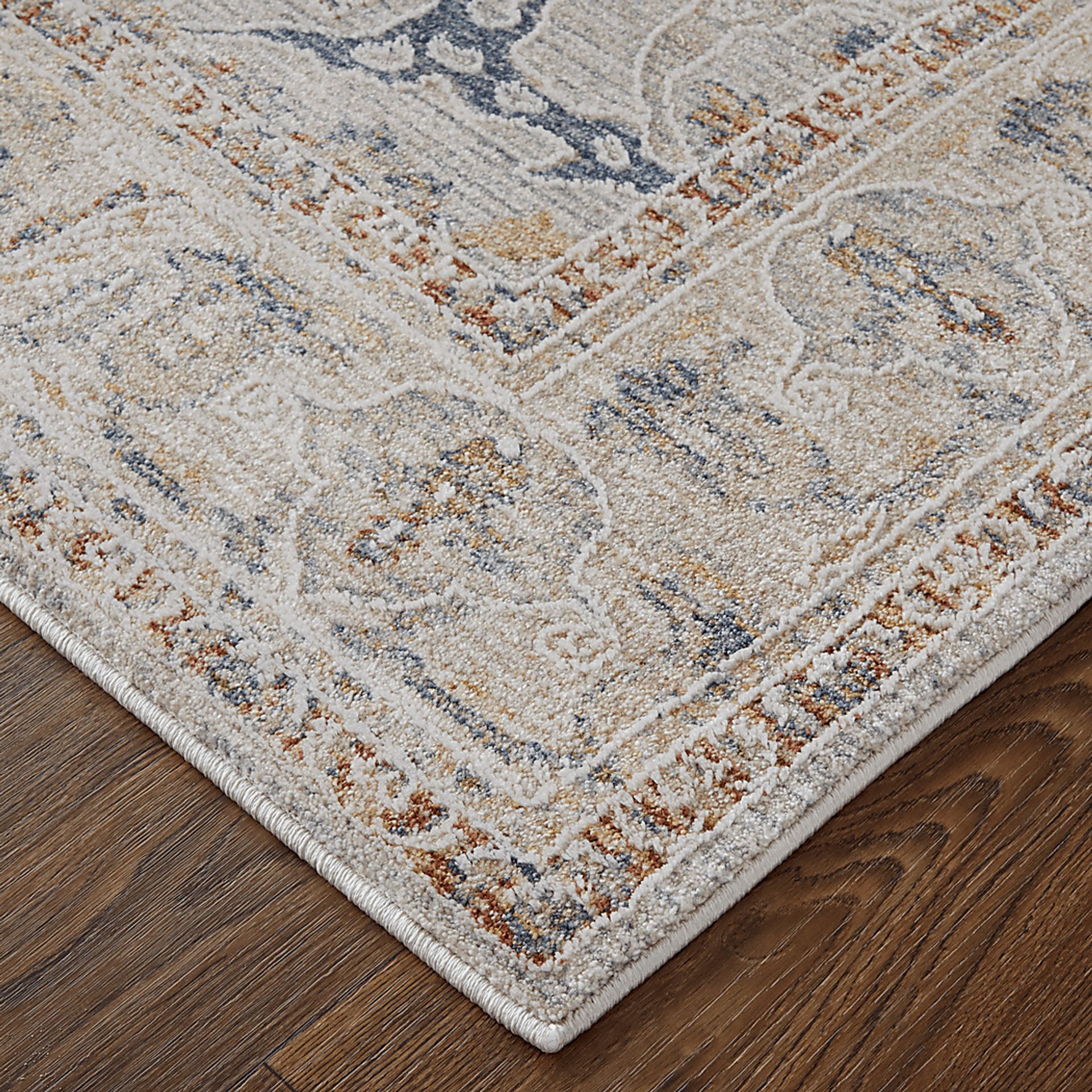 Warissa Taupe 5' x 7'6 Rug - Image 10