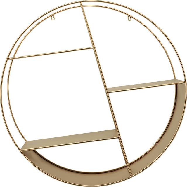 Warlick Gold Wall Shelf - Thumbnail - Image 1