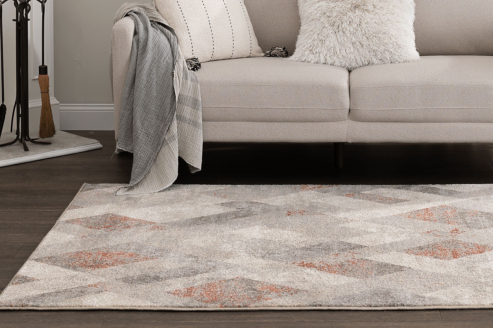 Warm Sands Beige 5' x 7'3 Rug - Image 7