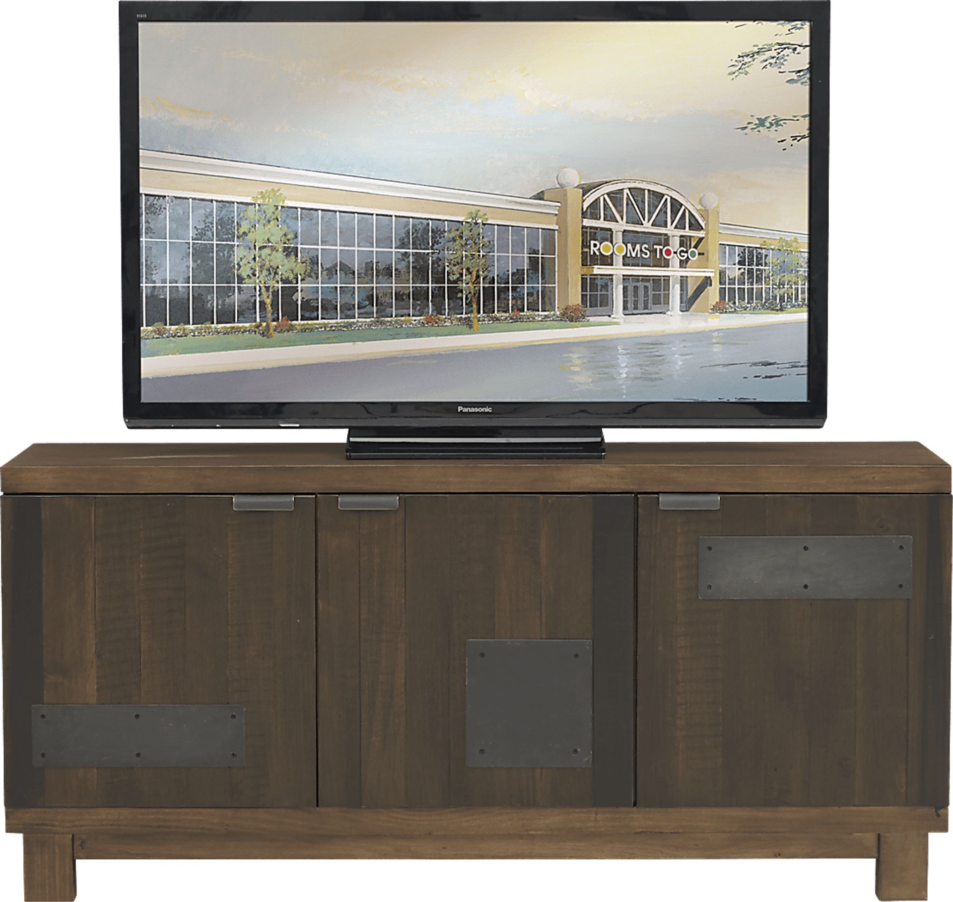 Warm Springs Espresso 61 in. Console - Image 1