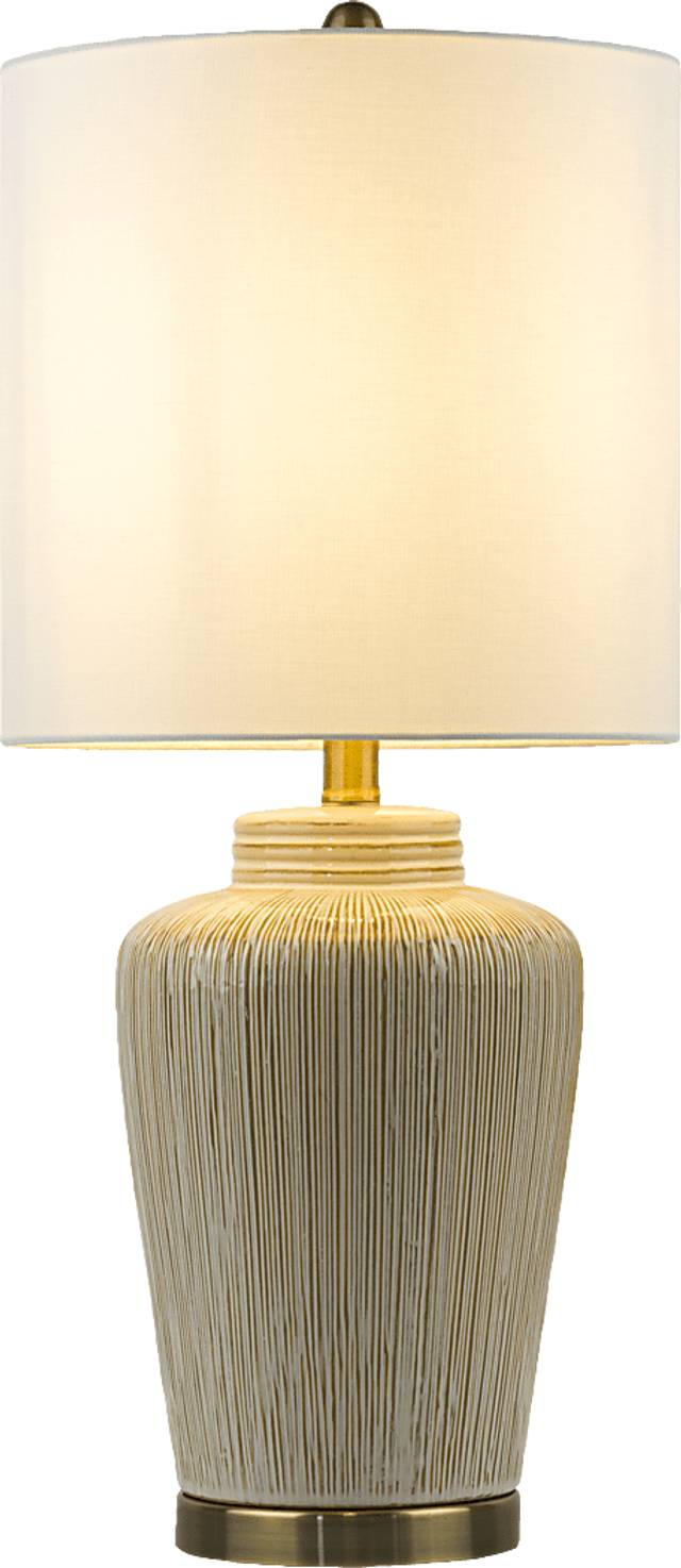 Warren Bay Cream Lamp - Thumbnail - Image 2