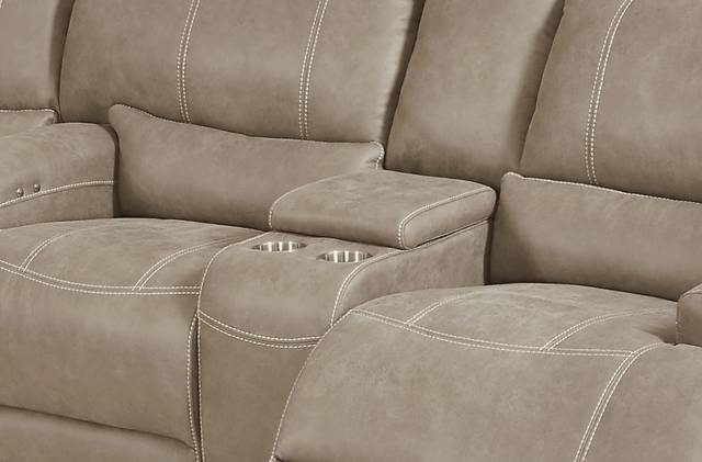 Warrendale Beige 8 Pc Power Reclining Living Room - Thumbnail - Image 10