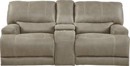 power reclining console loveseat