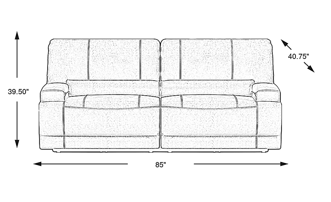 Warrendale Power Reclining Sofa