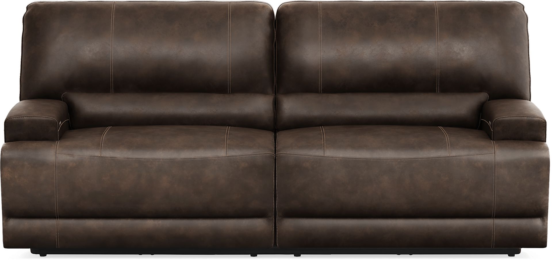 Warrendale Chocolate Power Reclining Sofa - Image 1