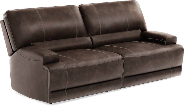 Warrendale Chocolate 5 Pc Power Reclining Living Room - Thumbnail - Image 8