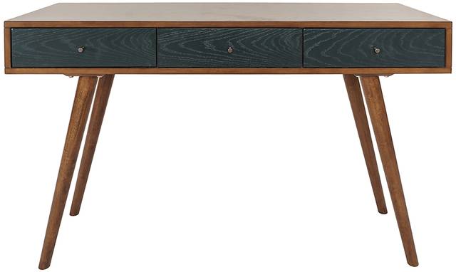 Warrenford Brown Desk - Thumbnail - Image 2