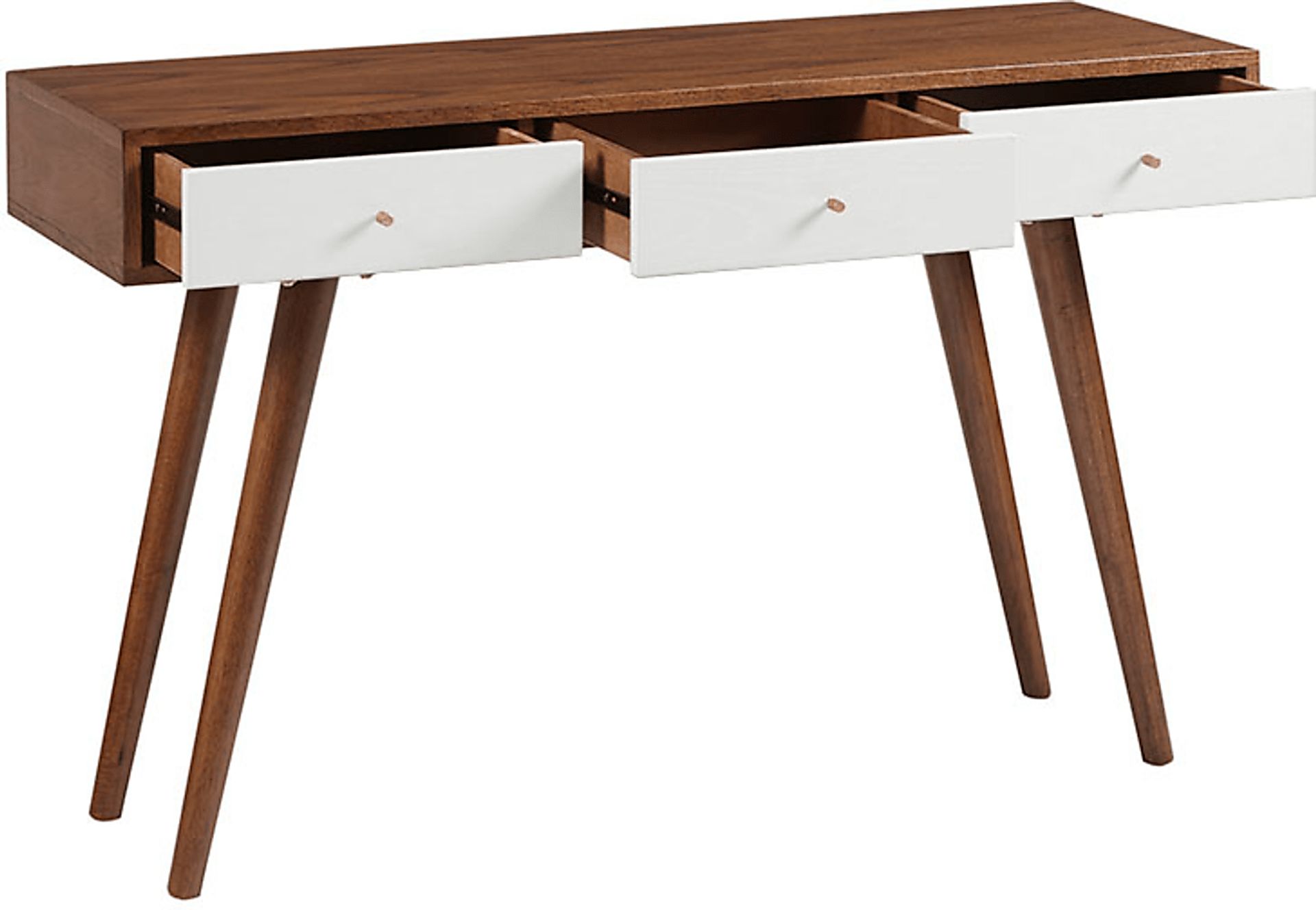 Warrenford White Desk - Image 4