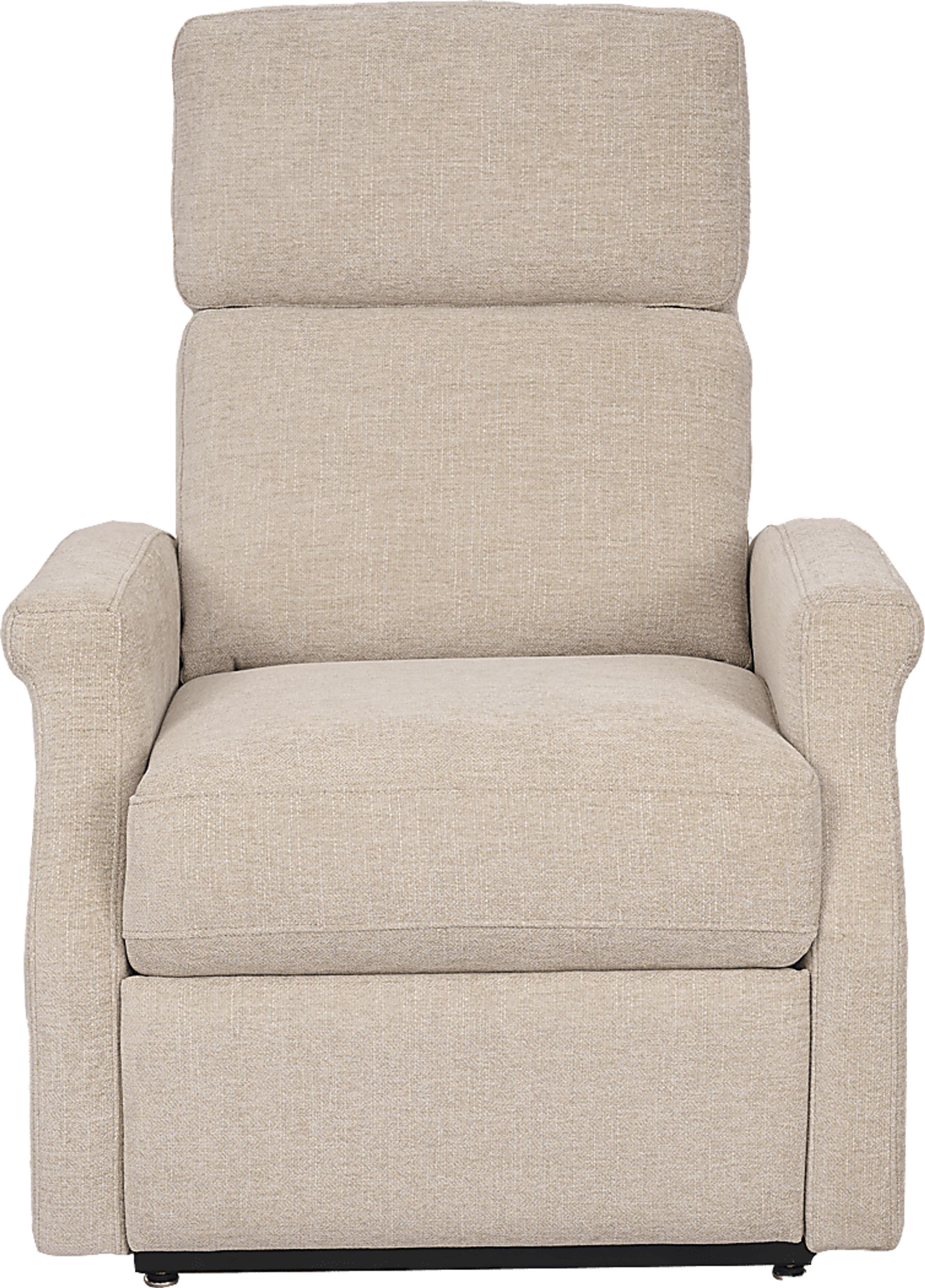 Warrington Beige Dual Power Recliner - Image 2